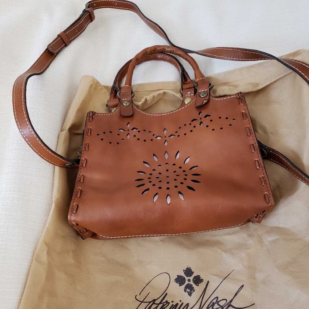 Nice leather bag.